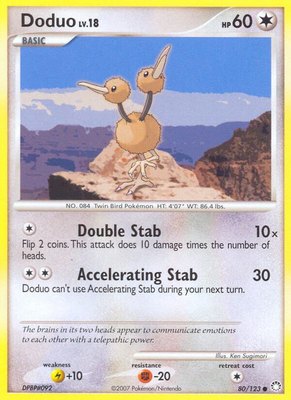 Doduo, Mysterious Treasures