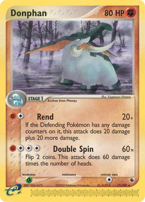 Donphan, EX Ruby and Sapphire