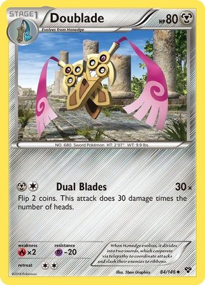 Doublade, XY Base Set