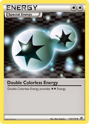 Double Colorless Energy, Legendary Treasures