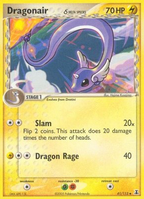 Dragonair (Delta Species), EX Delta Species