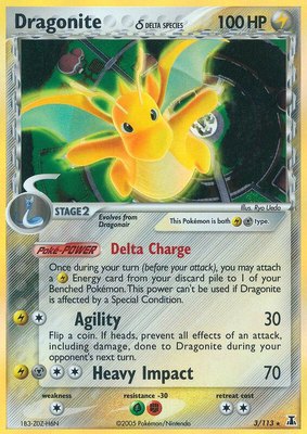 Dragonite (Delta Species), EX Delta Species
