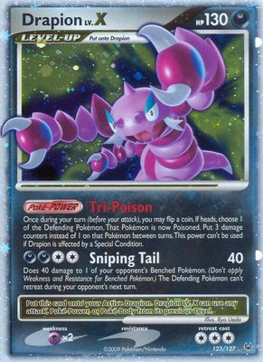 Drapion LV.X, Platinum