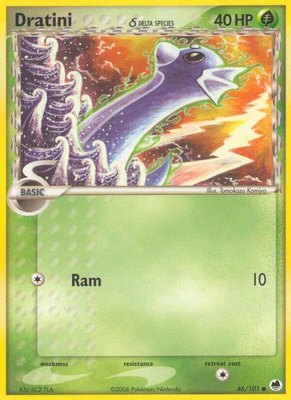 Dratini (Delta Species), EX Dragon Frontiers