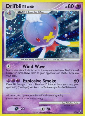 Drifblim, Diamond and Pearl Promos