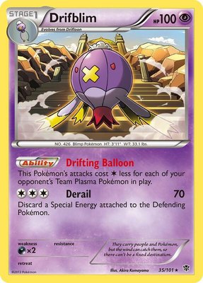 Drifblim, Plasma Blast