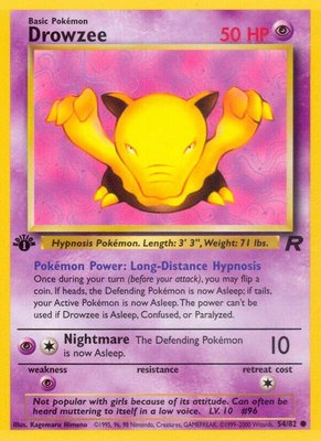 Drowzee, Team Rocket