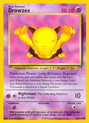 Drowzee, Legendary Collection