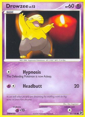 Drowzee, Great Encounters