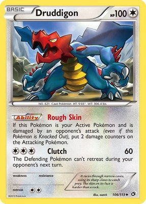 Druddigon, Legendary Treasures