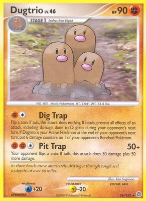 Dugtrio, Secret Wonders