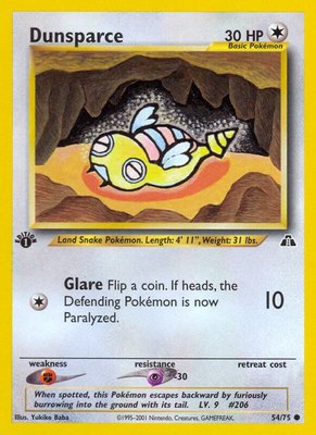 Dunsparce, Neo Discovery