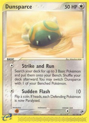 Dunsparce, EX Sandstorm