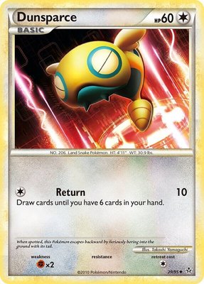 Dunsparce, Unleashed