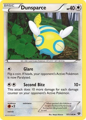 Dunsparce, XY Base Set