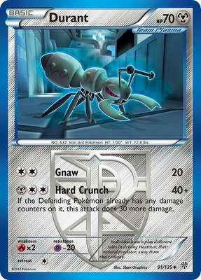 Durant (Team Plasma) (91), Plasma Storm