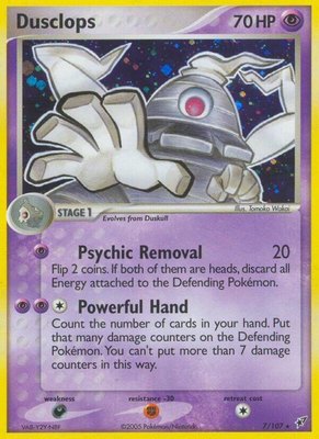 Dusclops, EX Deoxys