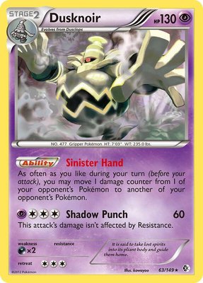 Dusknoir, Boundaries Crossed