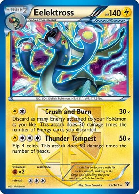 Eelektross (Team Plasma), Plasma Blast