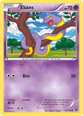 Ekans, XY Base Set