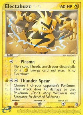 Electabuzz, EX Sandstorm