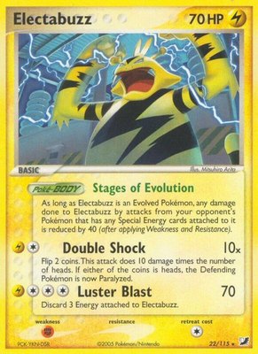Electabuzz, EX Unseen Forces