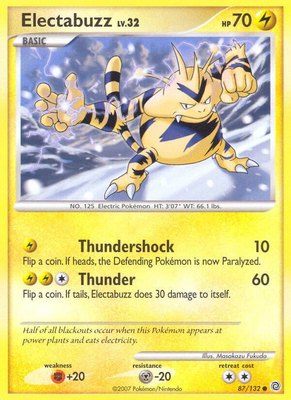 Electabuzz, Secret Wonders