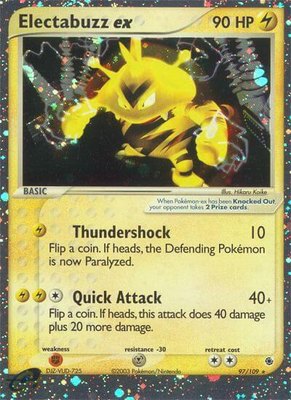 Electabuzz ex, EX Ruby and Sapphire