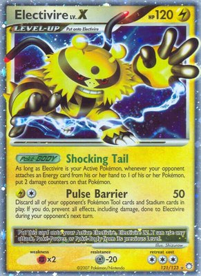 Electivire LV.X, Mysterious Treasures