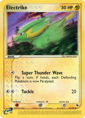 Electrike, EX Ruby and Sapphire