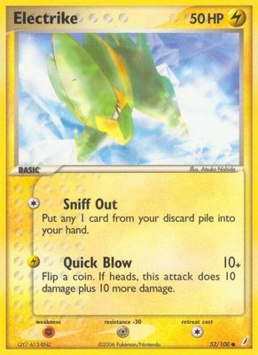 Electrike, EX Crystal Guardians