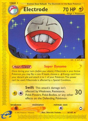 Electrode, Aquapolis