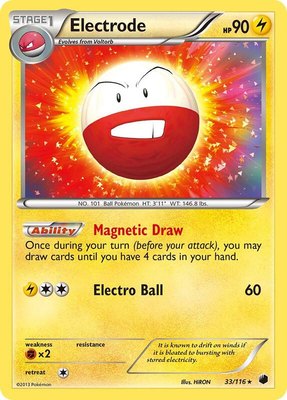 Electrode, Plasma Freeze