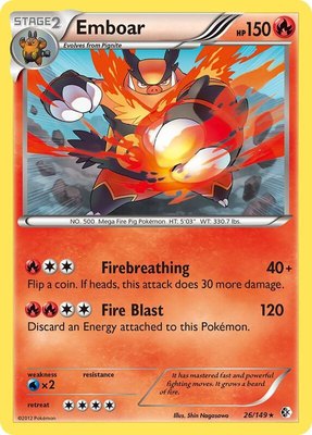 Emboar, Boundaries Crossed