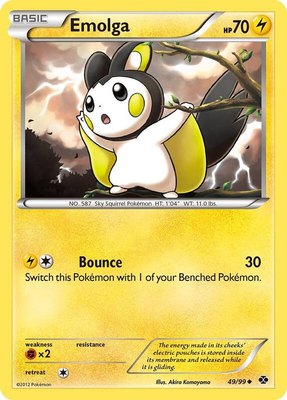 Emolga, Next Destinies