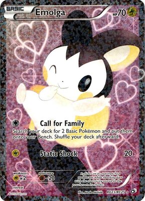 Emolga (Full Art), Legendary Treasures: Radiant Collection