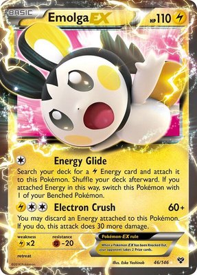 Emolga EX, XY Base Set