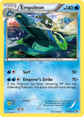 Empoleon, Legendary Treasures