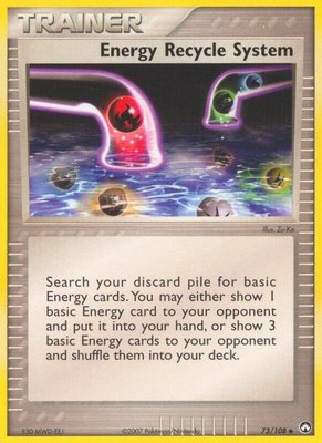 Energy Recycle System, EX Power Keepers
