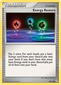 Energy Restore, Diamond and Pearl
