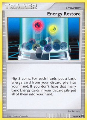 Energy Restore, Arceus