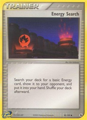 Energy Search, EX Ruby and Sapphire