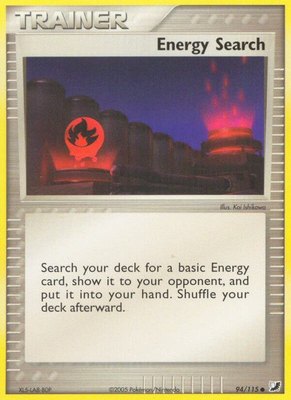 Energy Search, EX Unseen Forces