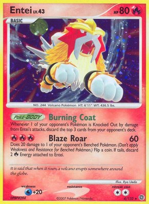 Entei, Secret Wonders