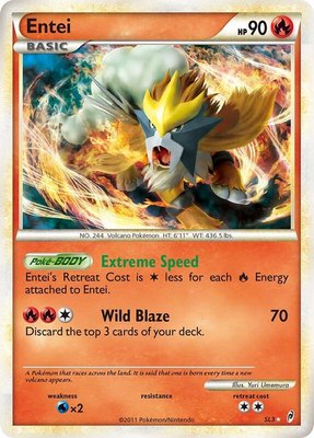 Entei (Shiny), Call of Legends