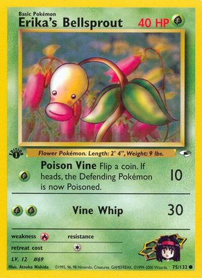 Erika's Bellsprout (75), Gym Heroes