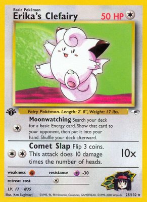 Erika's Clefairy, Gym Heroes