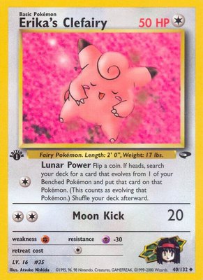 Erika's Clefairy, Gym Challenge