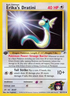 Erika's Dratini, Gym Heroes