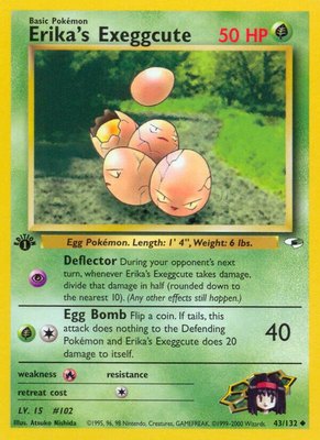 Erika's Exeggcute (43), Gym Heroes